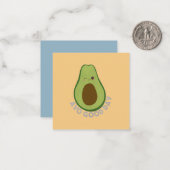 Avo Good Day Note Card Mitteilungskarte (Vorderseite/Rückseite Beispiel)