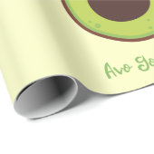 Avo Good Day Punny Avocado Geschenkpapier (Rolleneckpunkt)