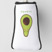 Avo Good Day Punny Avocado Golf Headcover (Rotieren 90)