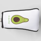 Avo Good Day Punny Avocado Golf Headcover (Vorderseite)