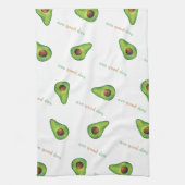 Avo Good Day Watercolor Geschirrtuch (Vertikal)