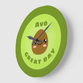 Avo Great Day Große Wanduhr (Winkel)