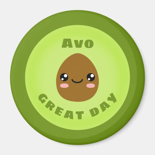 Avo großer Tag Magnet (Vorne)