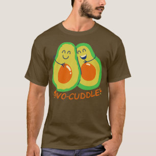 Avo kuscheln lustig veganes Design T-Shirt