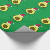 Avo Merry Christhass Avocado Geschenkpapier (Ecke)