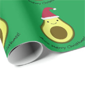 Avo Merry Christhass Avocado Geschenkpapier (Rolleneckpunkt)