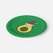 Avo Merry Christhass Avocado Pappteller (Schrägansicht)