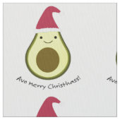 Avo Merry Christhass Avocado Stoff (Nahaufnahme)