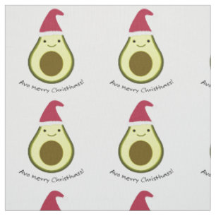 Avo Merry Christhass Avocado Stoff