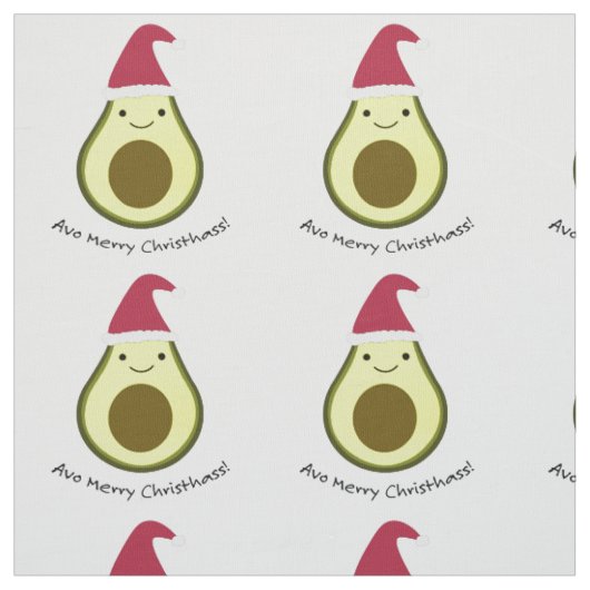 Avo Merry Christhass Avocado Stoff (Muster)