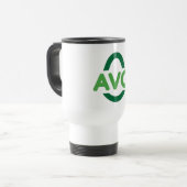 AVO-Tasse Reisebecher (Vorderseite Links)