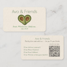 Avo und Freunde | Avocado Logo Gesunde Ernährung -