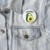 Avoc-adorable Funny Avocado Pun Button (Beispiel)