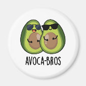Avoca-bros Funny Avocado Pun Magnet (Vorne)