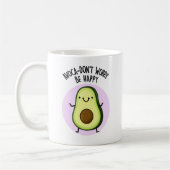Avoca-don-not hope funny Avocado Pun Kaffeetasse (Links)