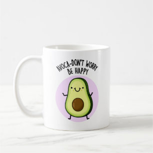 Avoca-don-not hope funny Avocado Pun Kaffeetasse