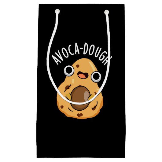 Avoca-dough Funny Avocado Pun Kleine Geschenktüte (Vorderseite)