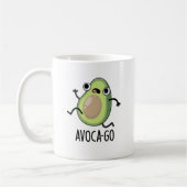 Avoca-go Funny Avocado Pun Kaffeetasse (Links)