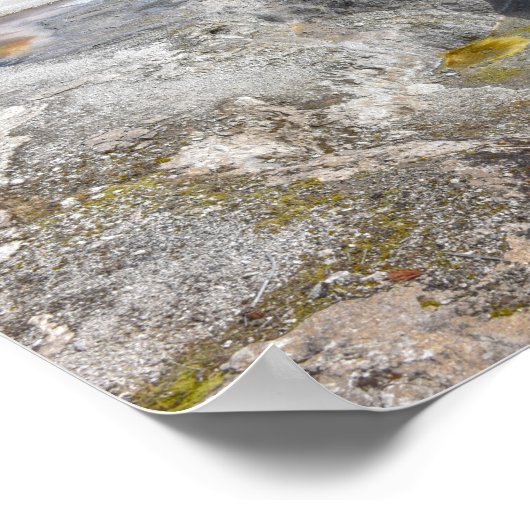 Avoca Spring, Biscuit Becken, Gelbstein Poster (Ecke)