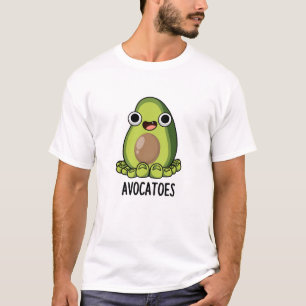 Avoca-Zehen Lustige Avocado Wortspiele  T-Shirt