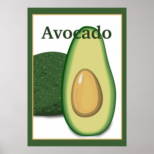 Avocado 20x28 Poster (Vorne)