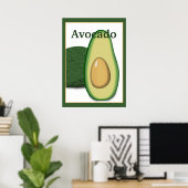 Avocado 20x28 Poster (Heimbüro)