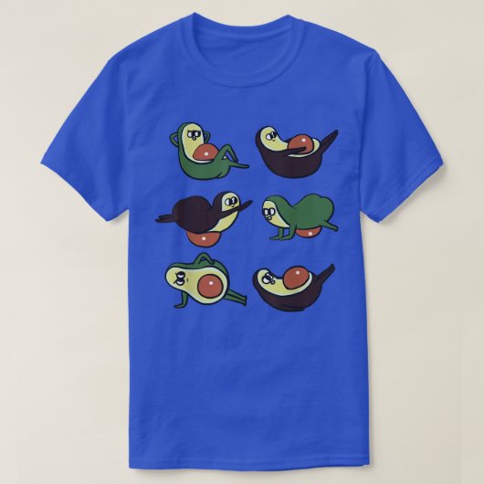 Avocado Abs Workout T-Shirt (Design vorne)