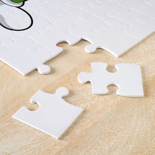 Avocado als Friseur mit Razor Puzzle (Seite)