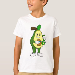 Avocado als Friseur mit Razor T-Shirt
