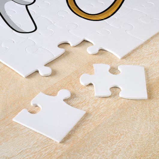 Avocado als Handwerker mit Drill Puzzle (Seite)