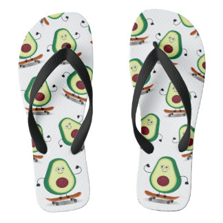 Avocado am Skate Badesandalen