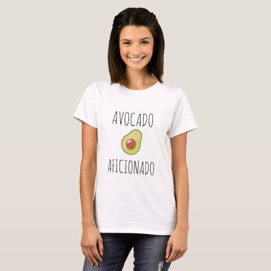 Avocado-Anhänger T-Shirt (Vorne ganz)
