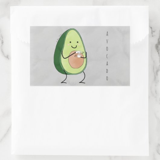 Avocado ASL Sticker (Tasche)