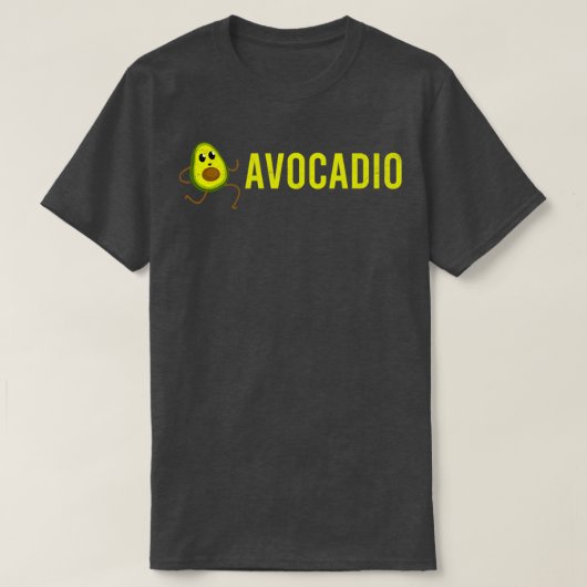 Avocado Avocadio Runner Funny Geschenk Idee 4 T-Shirt (Design vorne)
