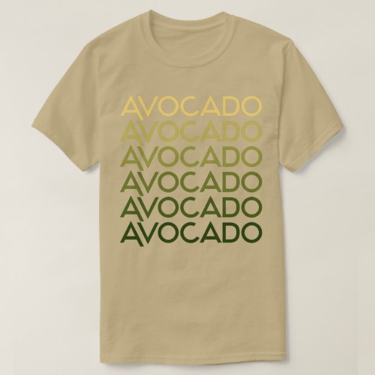 avocado avocado avocado T-Shirt (Design vorne)