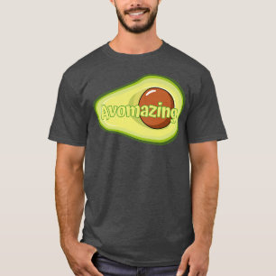 Avocado Avomazing Vegan vegetarische gesunde Leben T-Shirt