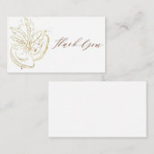 Avocado Baby Dusche Danke Karte (Vorne/Hinten)