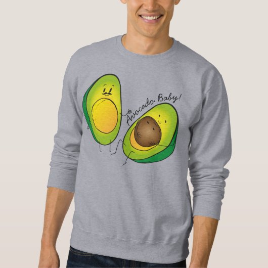 Avocado Baby Sweatshirt (Vorderseite)