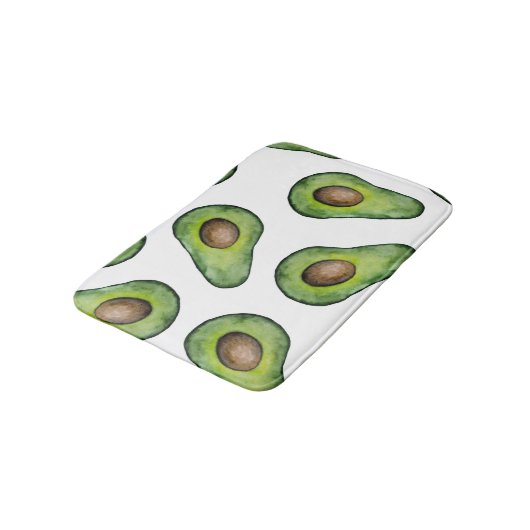 Avocado-Bad-Matte Badematte (Schrägansicht)