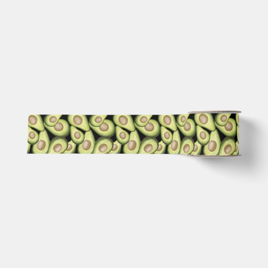 Avocado-Band Ripsband (Vorderseite)