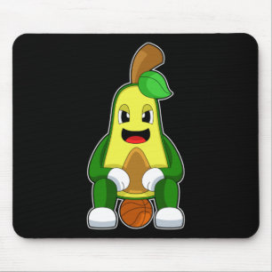 Avocado Basketball Basketball Basketball Mousepad