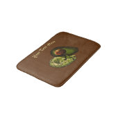 Avocado Bath Mat - Persönlichkeitsoption Badematte (Schrägansicht)