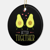 Avocado Better Together Keramik Ornament (Links)
