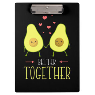 Avocado Better Together Klemmbrett