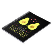 Avocado Better Together Notizblock (Linke Seite)