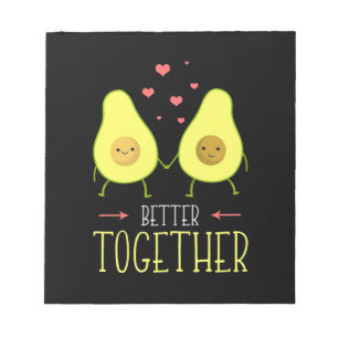 Avocado Better Together Notizblock