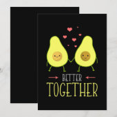 Avocado Better Together Save The Date (Vorne/Hinten)