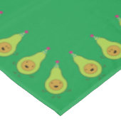 Avocado Birthday PArty Kids Tischdecke (Schrägansicht)
