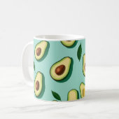 Avocado Bliss Kaffeetasse (Vorderseite Links)