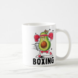 Avocado Boxing Gesunde vegetarische Ernährung Kaffeetasse